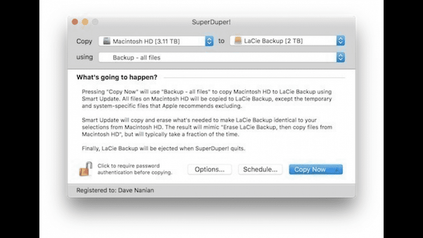 Backup System For Mac Os